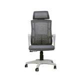 Executive Ergonomic Chair Eva White & Grey HB Proffice furniture